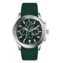 Carlington Legacy Series Analog Wrist Watches with Chronograph & Silicone Strap for Men - CT 9999