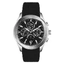 Carlington Legacy Series Analog Wrist Watches with Chronograph & Silicone Strap for Men - CT 9999